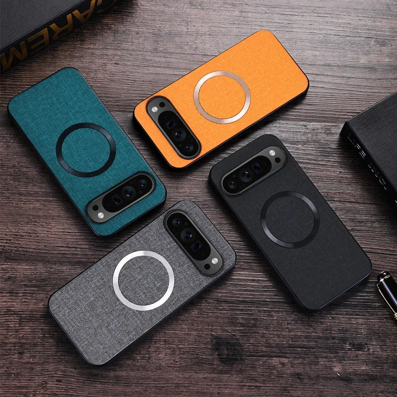 Premium Cigar Case - Premium stoffen schokbestendige telefoonhoes voor Google