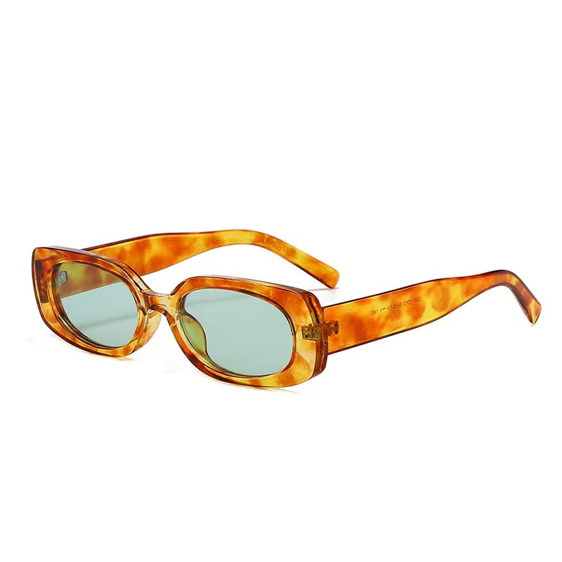 Designer Sunglasses - 1 stuks lichte luxe rechthoekige zonnebril