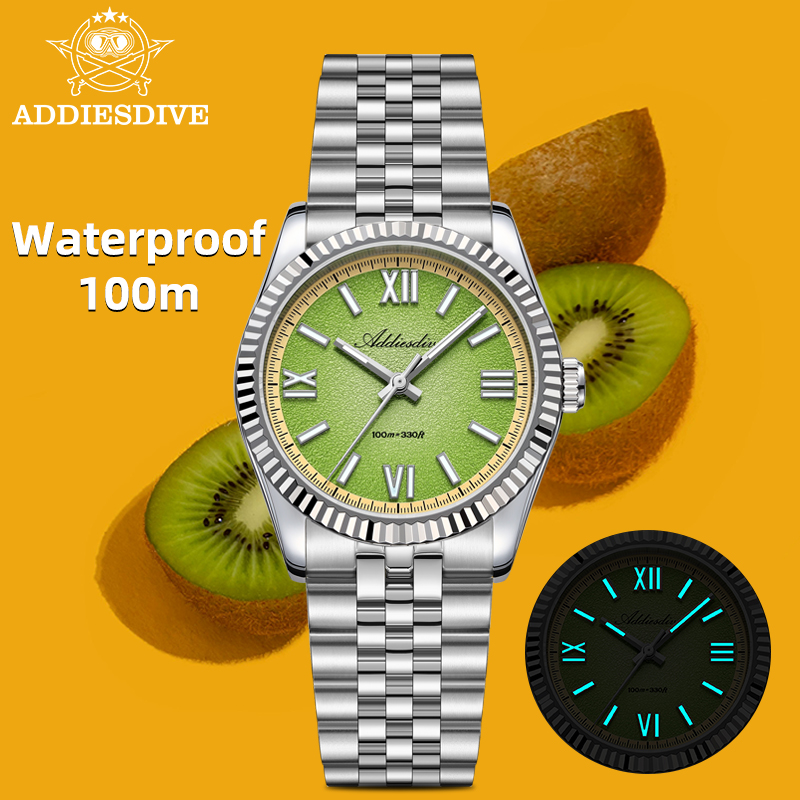 Luxury Watch Men - Addiesdive Mannen VH31 Quartz Horloge 36