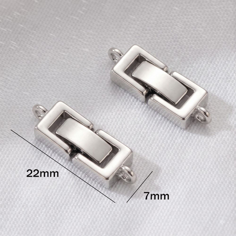 2 stuks 18K gouden kettingluss - Gold Plated Jewelry recensie en prijs