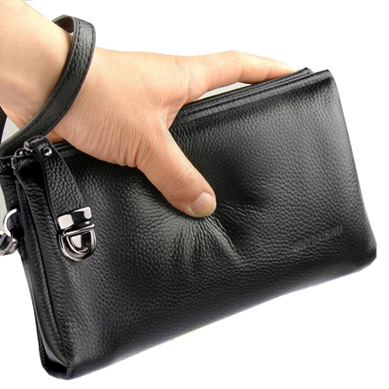2025 Handtas Mannen Echte Koei - Leather Wallet Men recensie en prijs