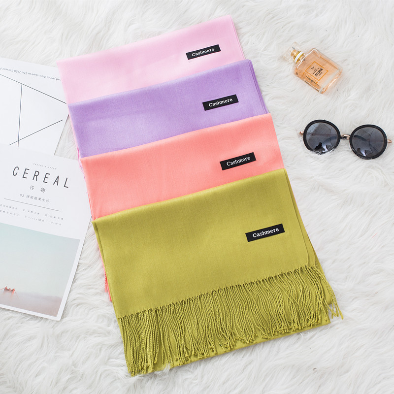 Mode Effen Kleur 2020 Vrouwen  - Cashmere Scarf recensie en prijs