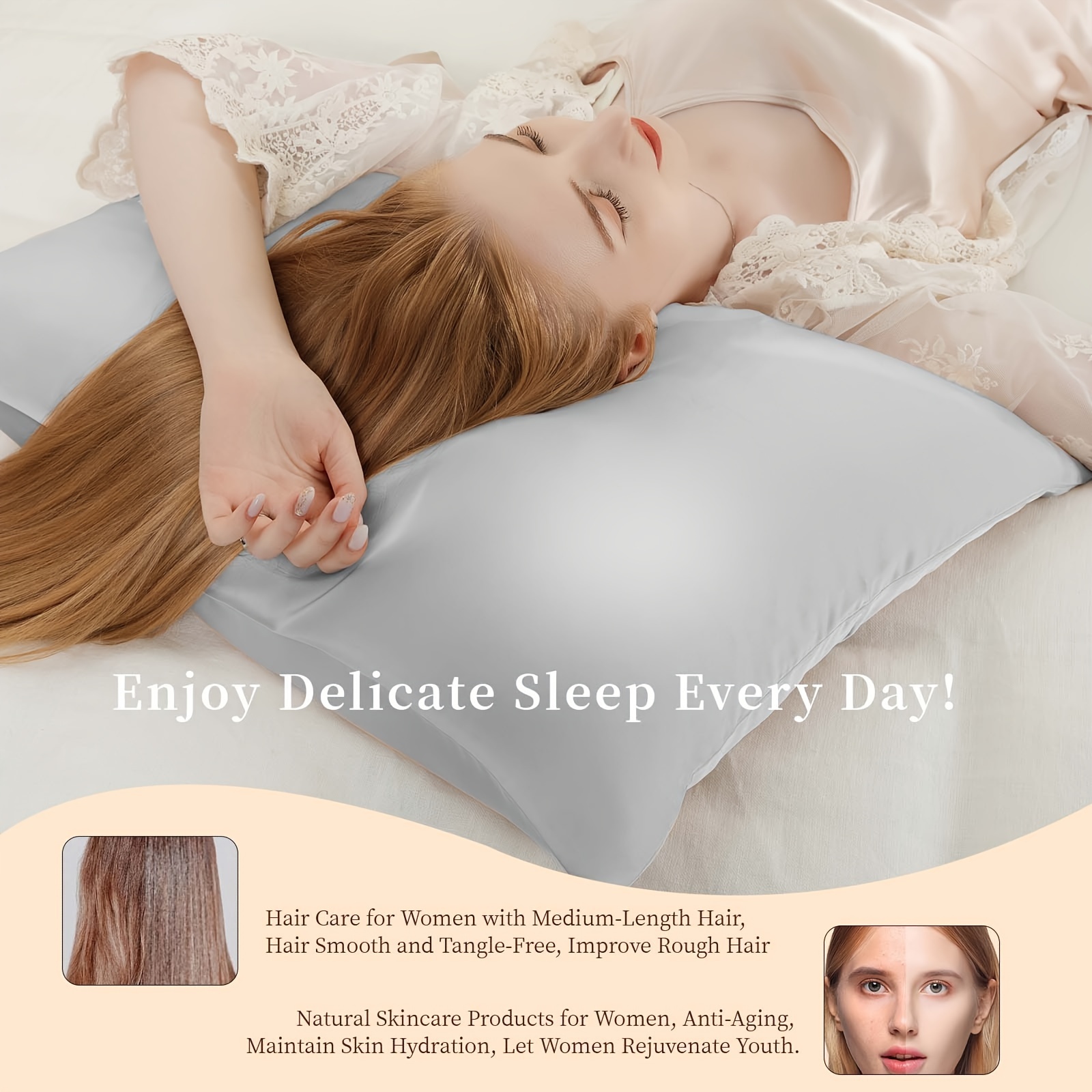 2 stuks Mulberry Silk kussensl - Silk Pillowcase recensie en prijs